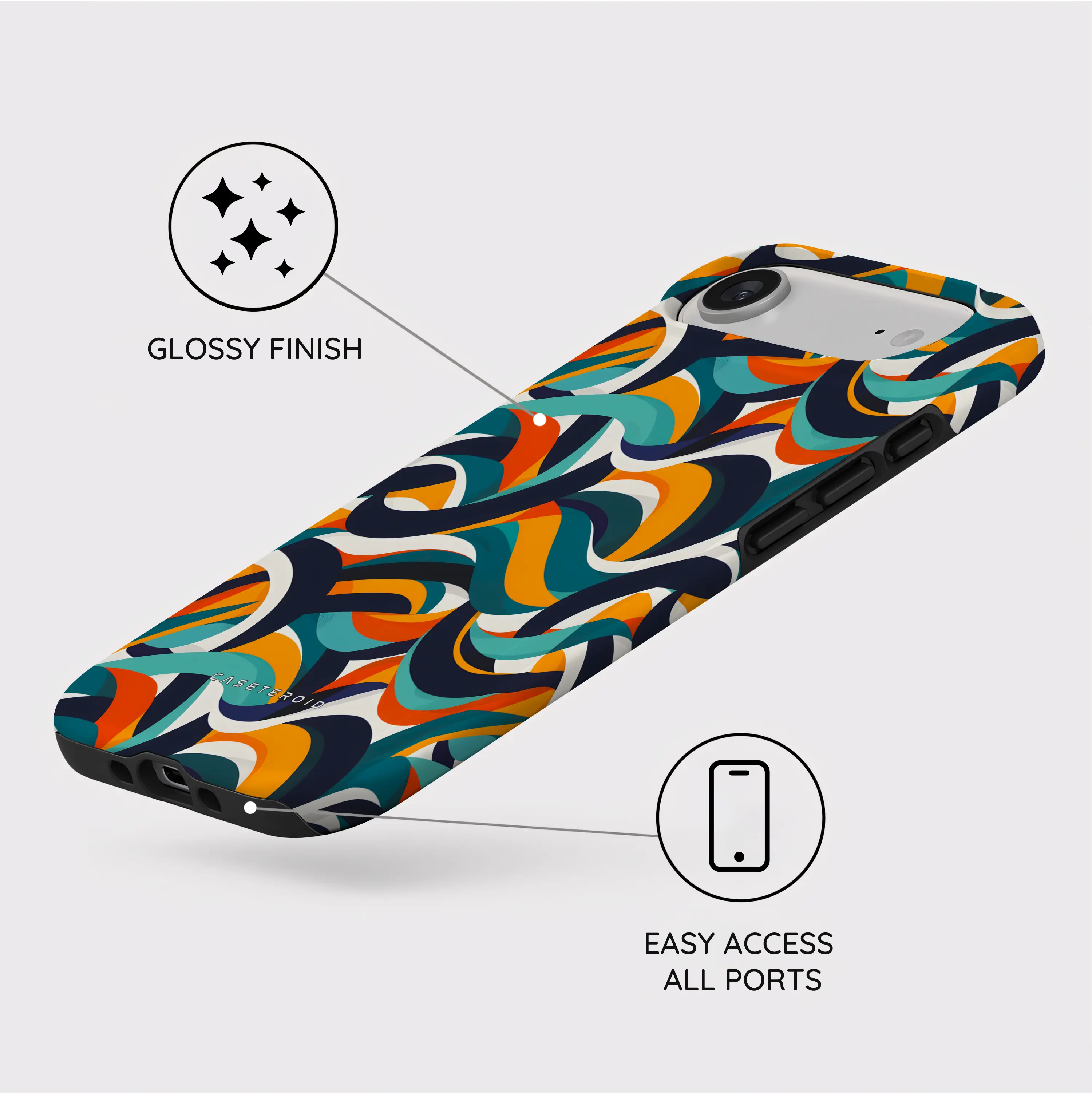 Ribbon Flow - iPhone Air Case