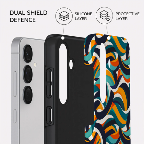 Ribbon Flow - Samsung Galaxy S25 Case