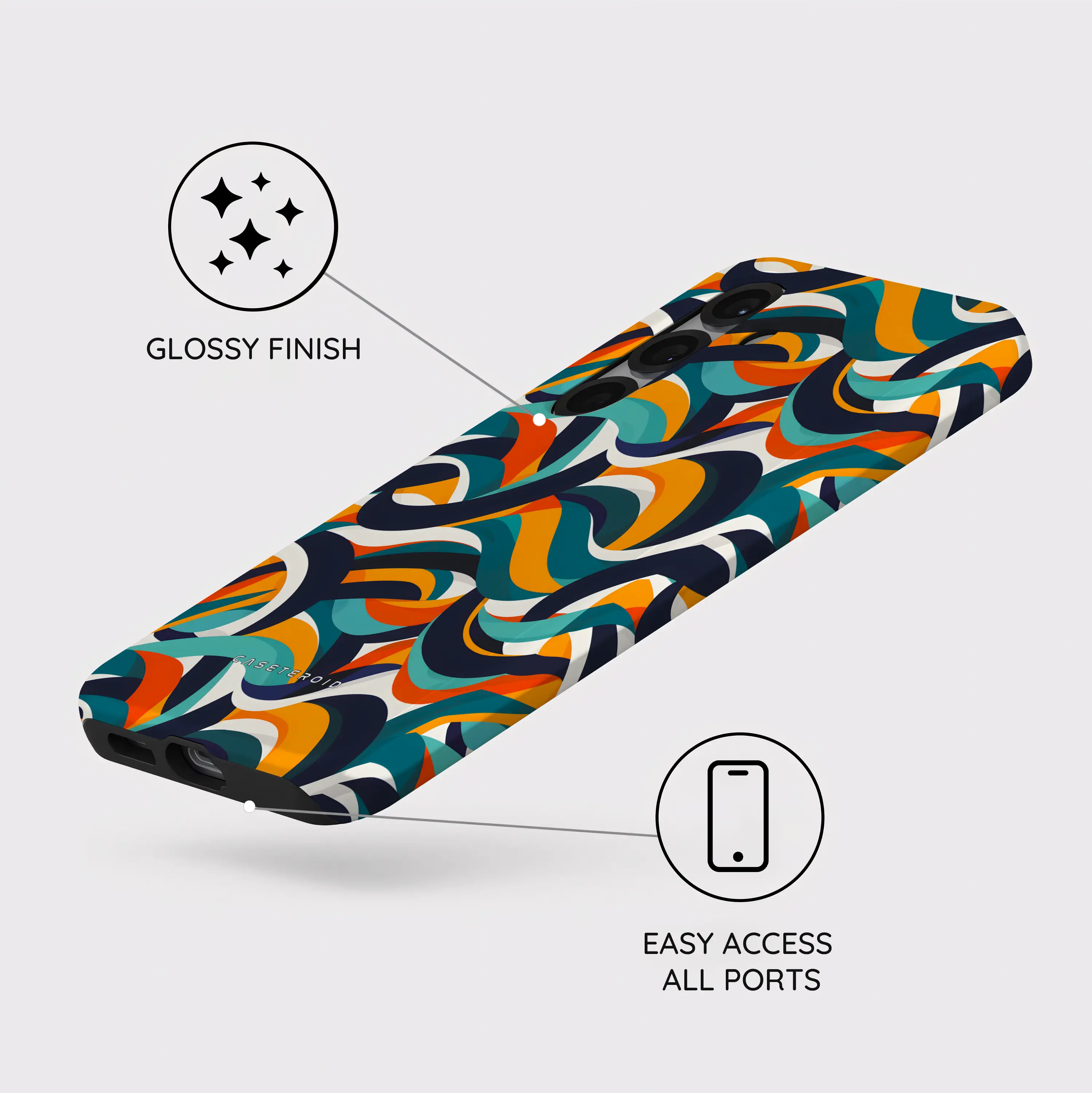 Ribbon Flow - Samsung Galaxy S25 Plus Case