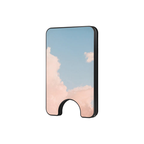 Roseate Skyline - Magnetic Wallet & Stand