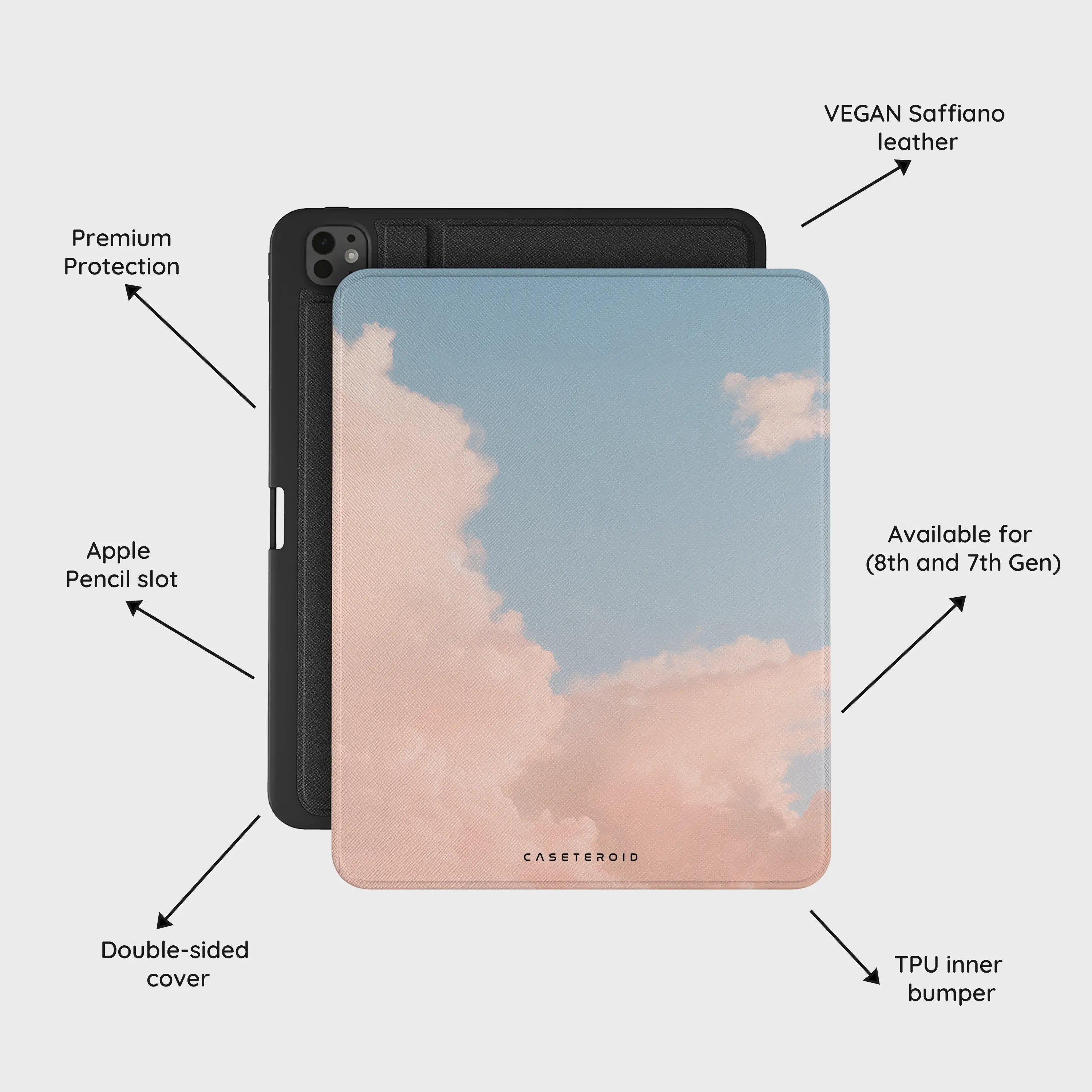 Roseate Skyline - iPad Pro 13 (8th/7th Gen) Case