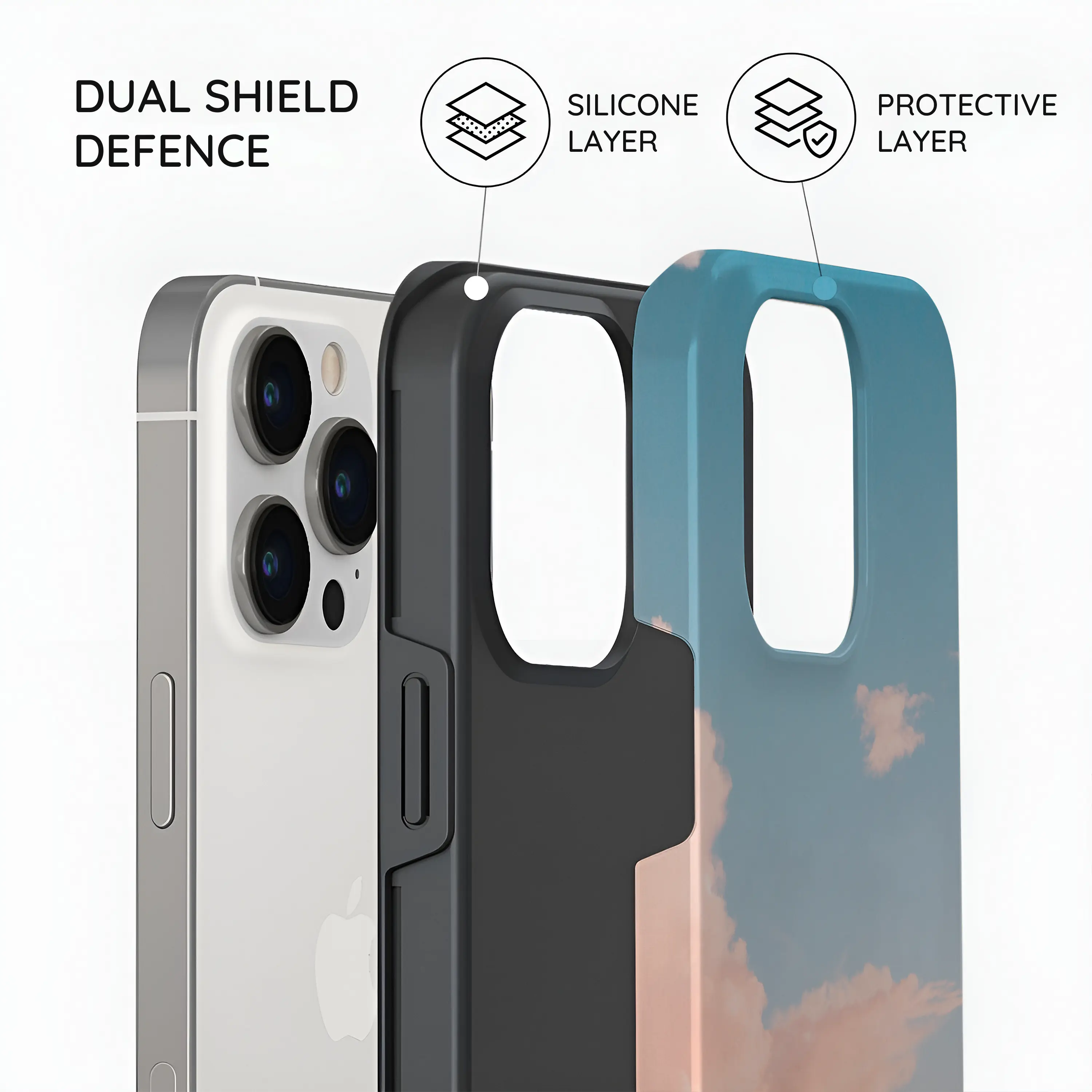 Roseate Skyline - iPhone 14 Pro Max Case