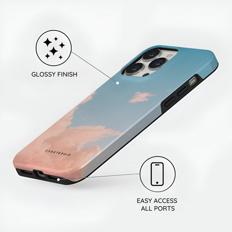 Roseate Skyline - iPhone 14 Pro Case