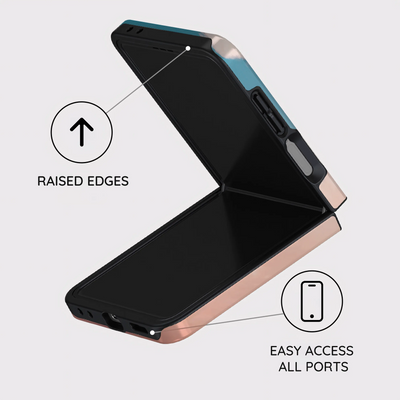 Roseate Skyline - Samsung Galaxy Z Flip 7 Case