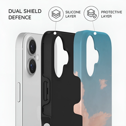 Roseate Skyline - iPhone 16 Plus Case