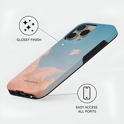 Roseate Skyline - iPhone 16 Pro Case