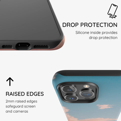 Roseate Skyline - iPhone 15 Pro Max Case