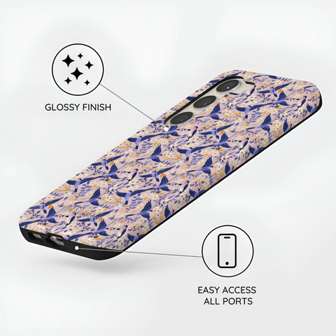 Indigo Serenade - Samsung Galaxy S23 Plus Case