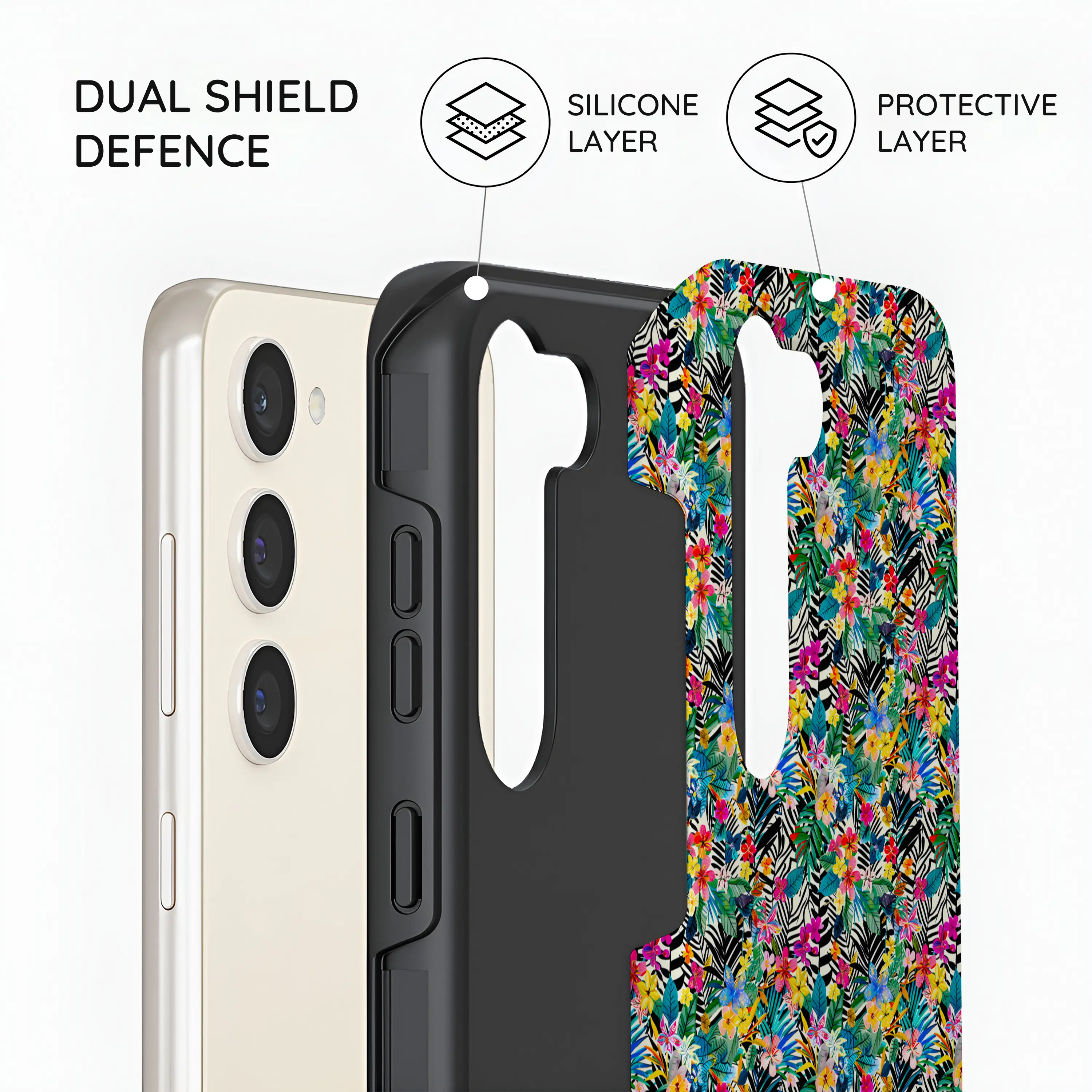 Jungle Bloom - Samsung Galaxy S23 Plus Case