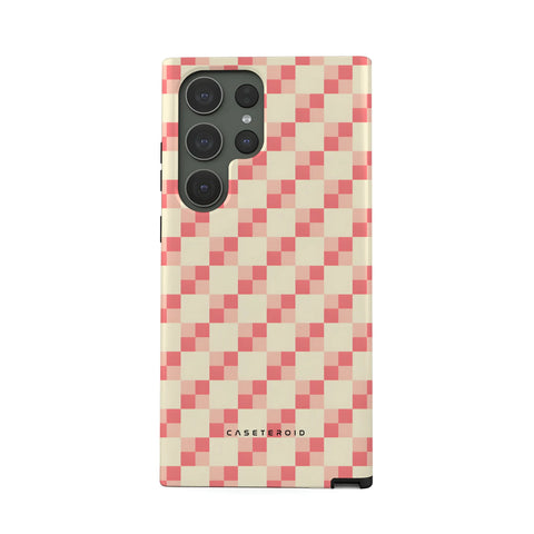 Blush Grid - Samsung Galaxy S23 Ultra Case