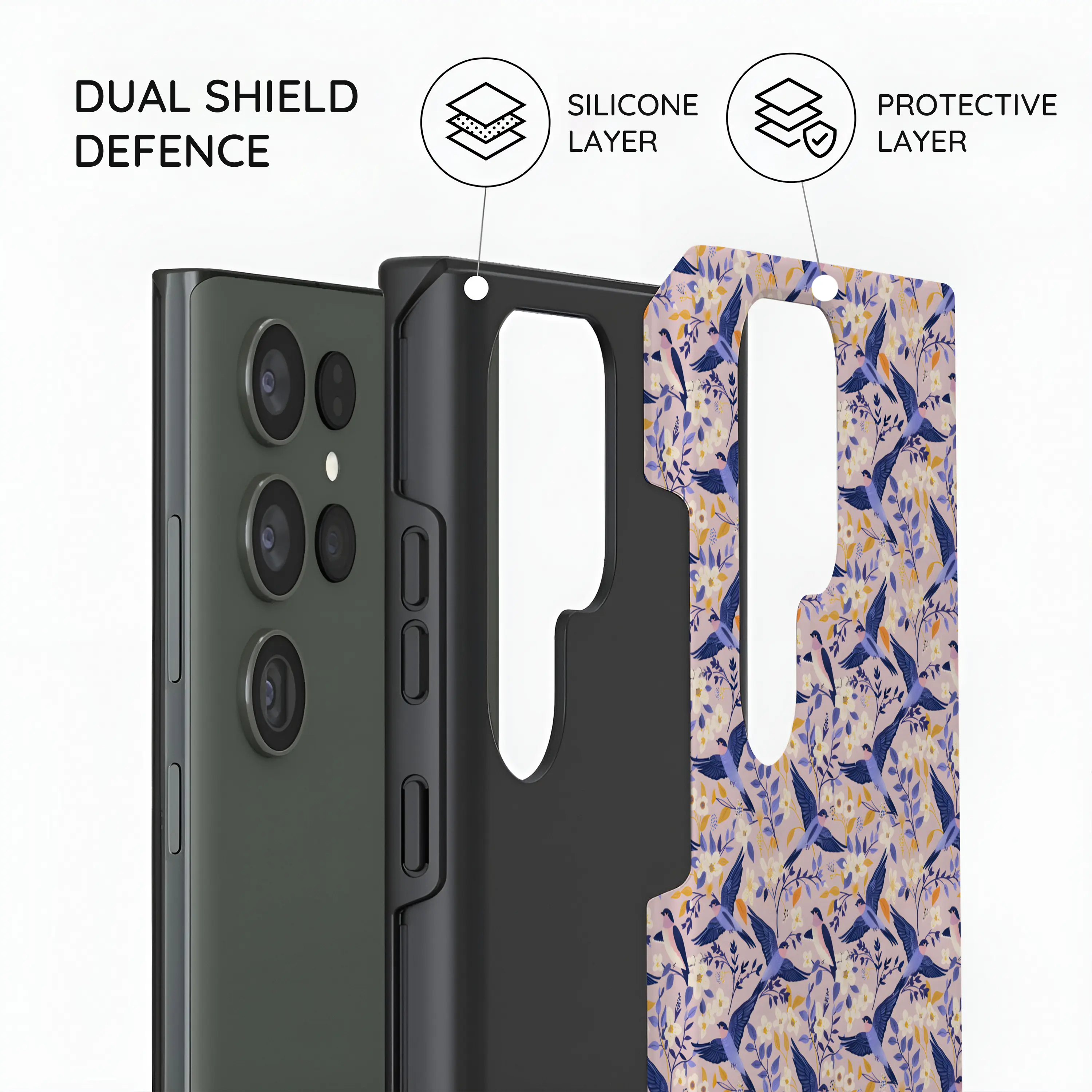 Indigo Serenade - Samsung Galaxy S23 Ultra Case
