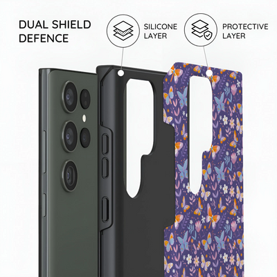 Violet Flutter - Samsung Galaxy S23 Ultra Case