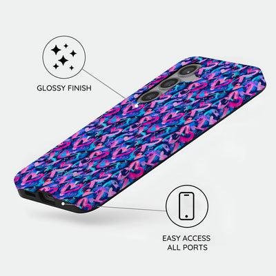 Midnight Pulse - Samsung Galaxy S24 Case