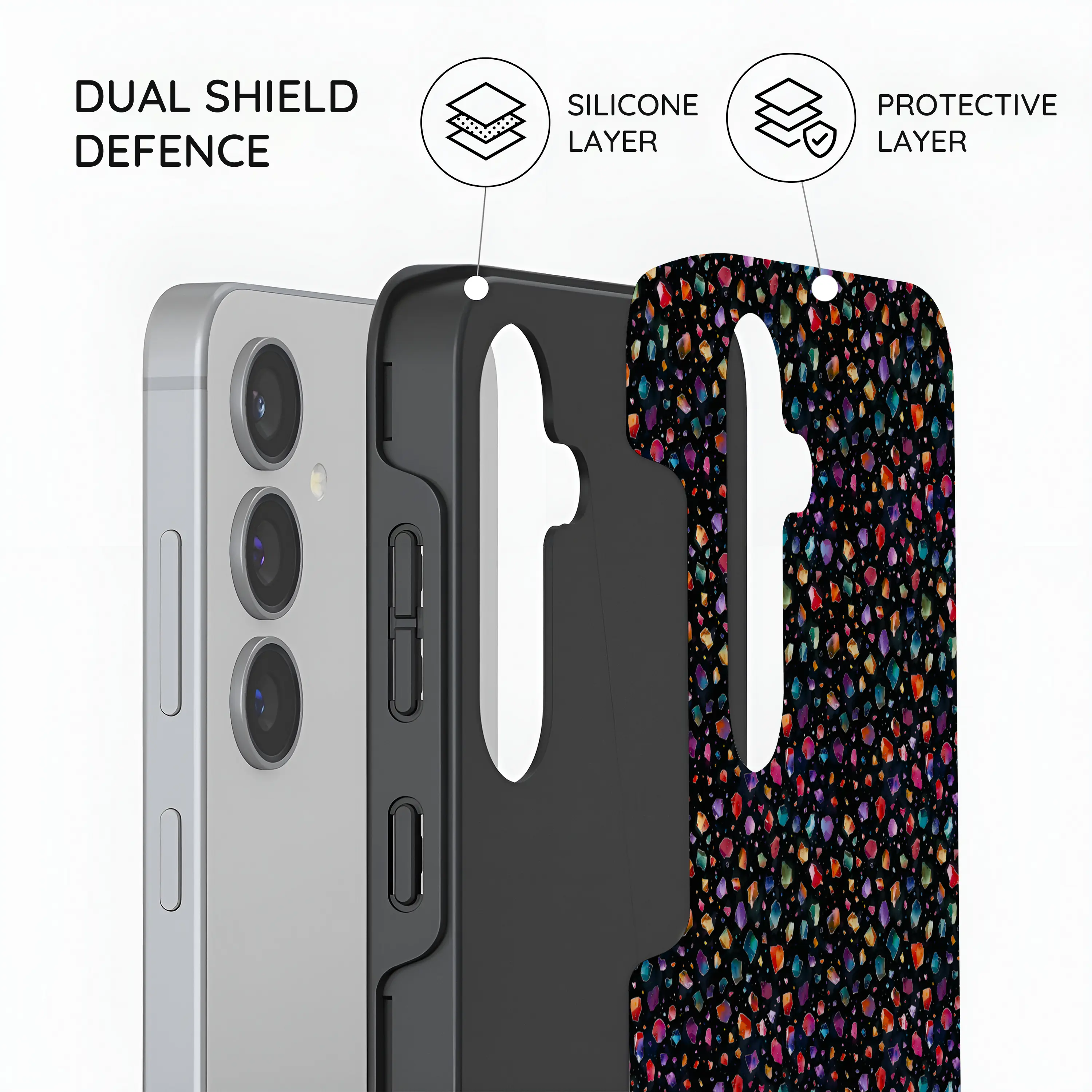 Spectrum Storm - Samsung Galaxy S24 Case
