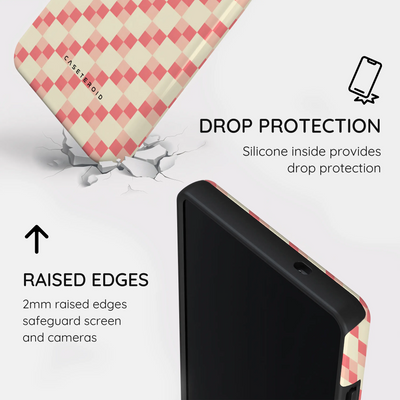 Blush Grid - Samsung Galaxy S25 Ultra Case