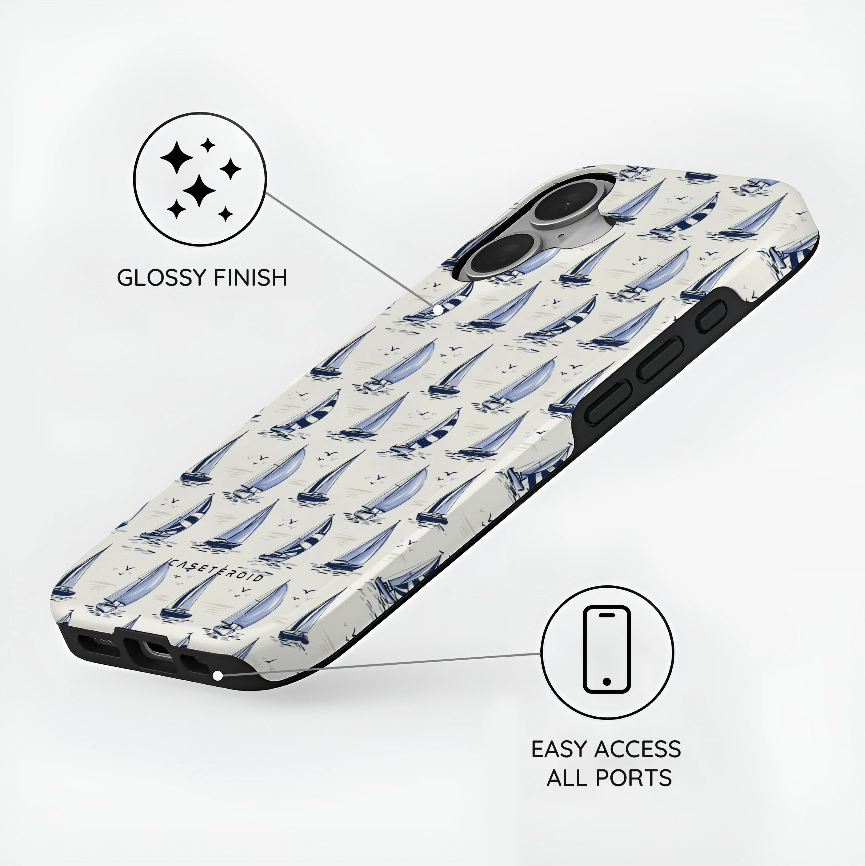 Sailing Away - iPhone 16 Case