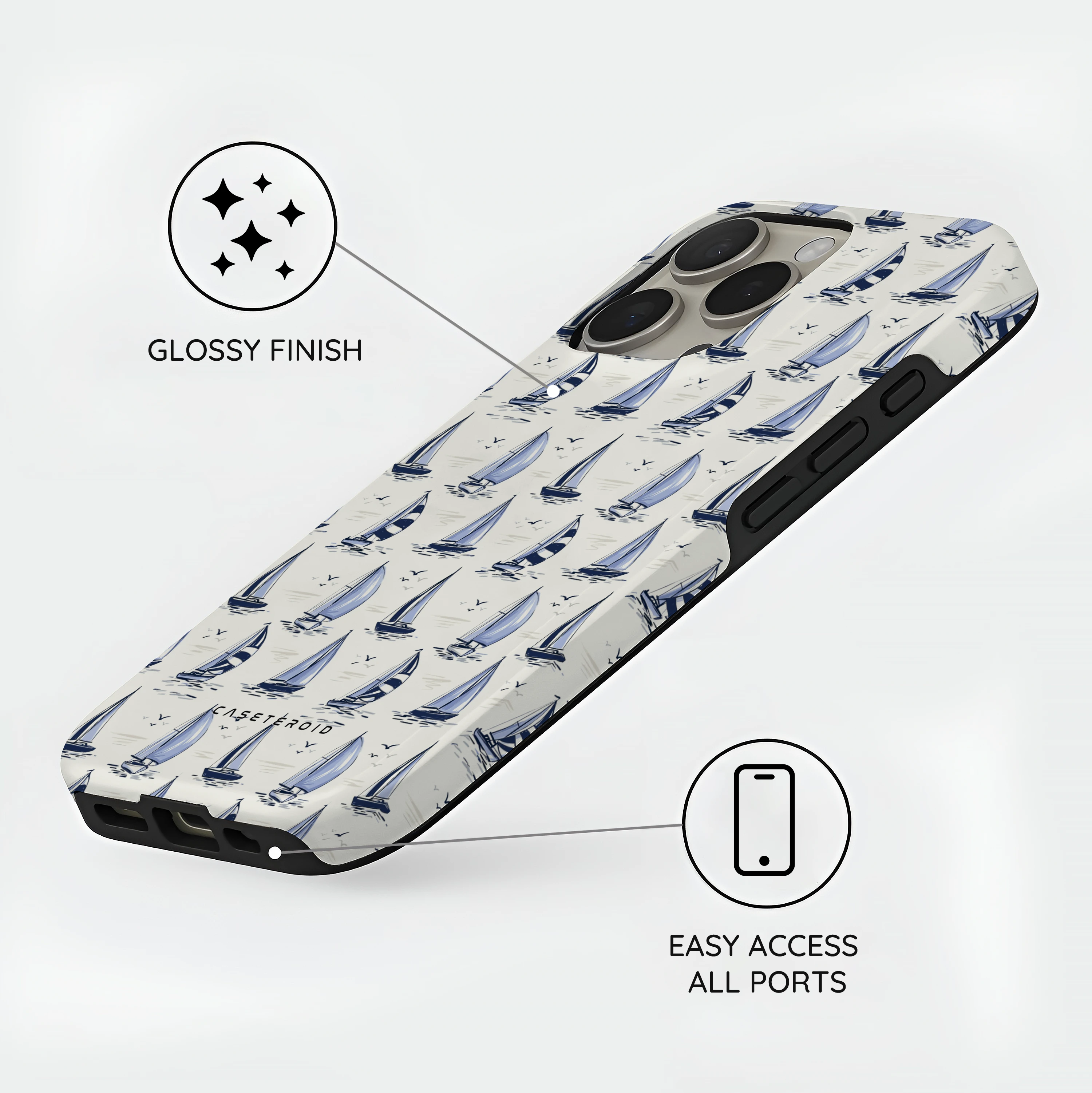 Sailing Away - iPhone 16 Pro Case