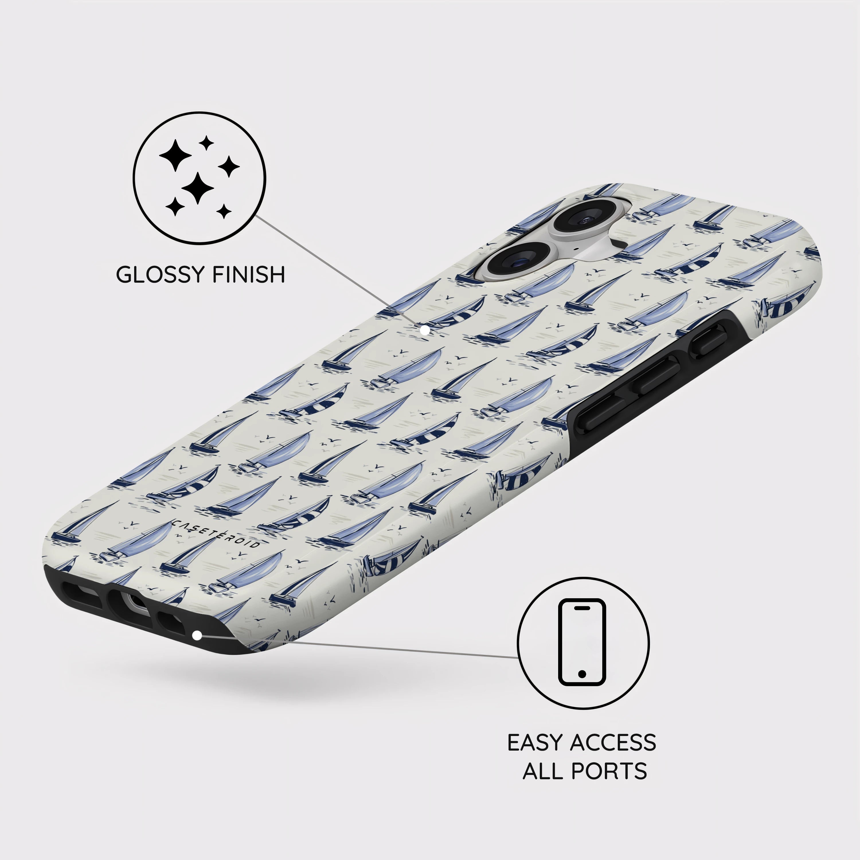 Sailing Away - iPhone 17 Case