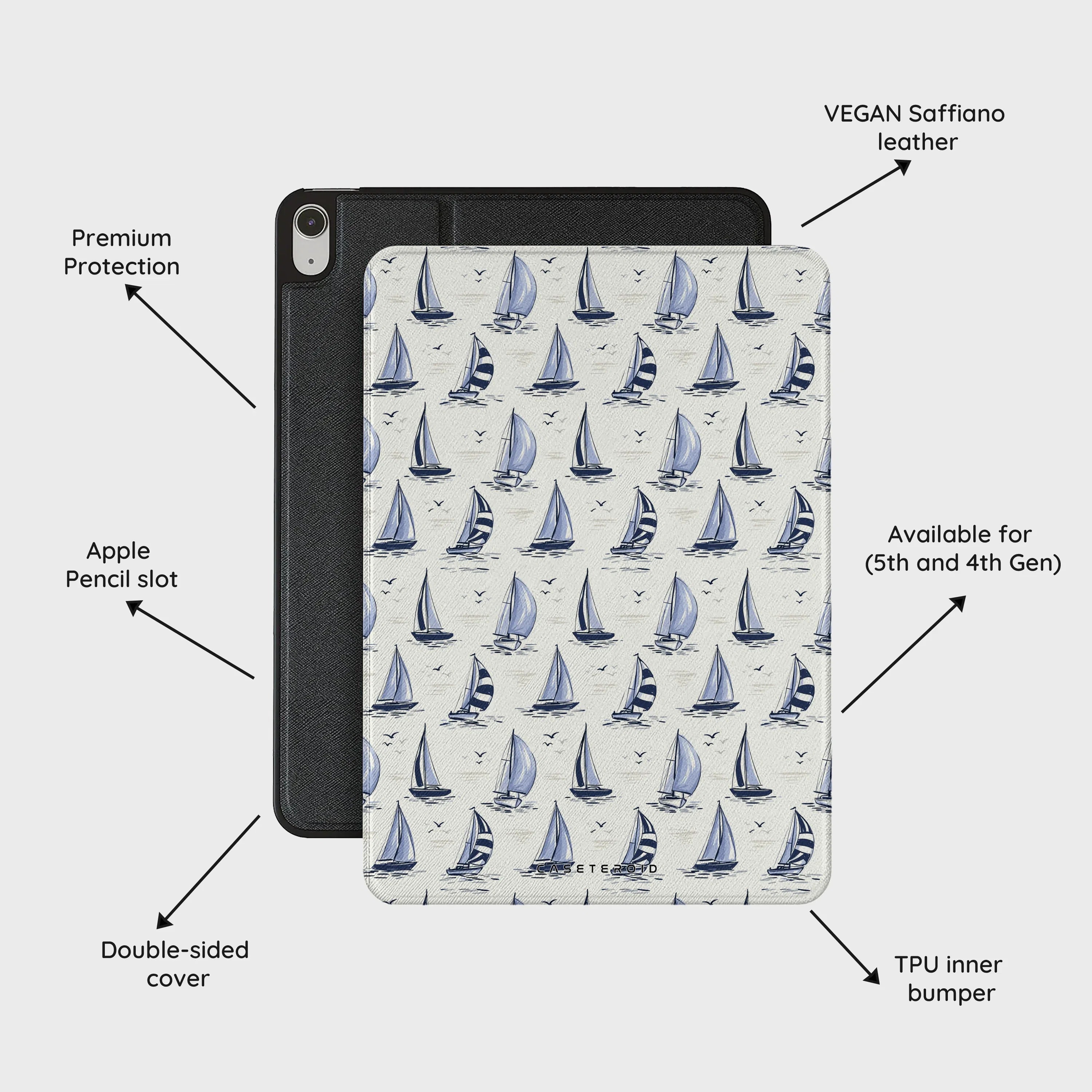 Sailing Away - iPad Air 10.9 (5th/4th Gen) Case