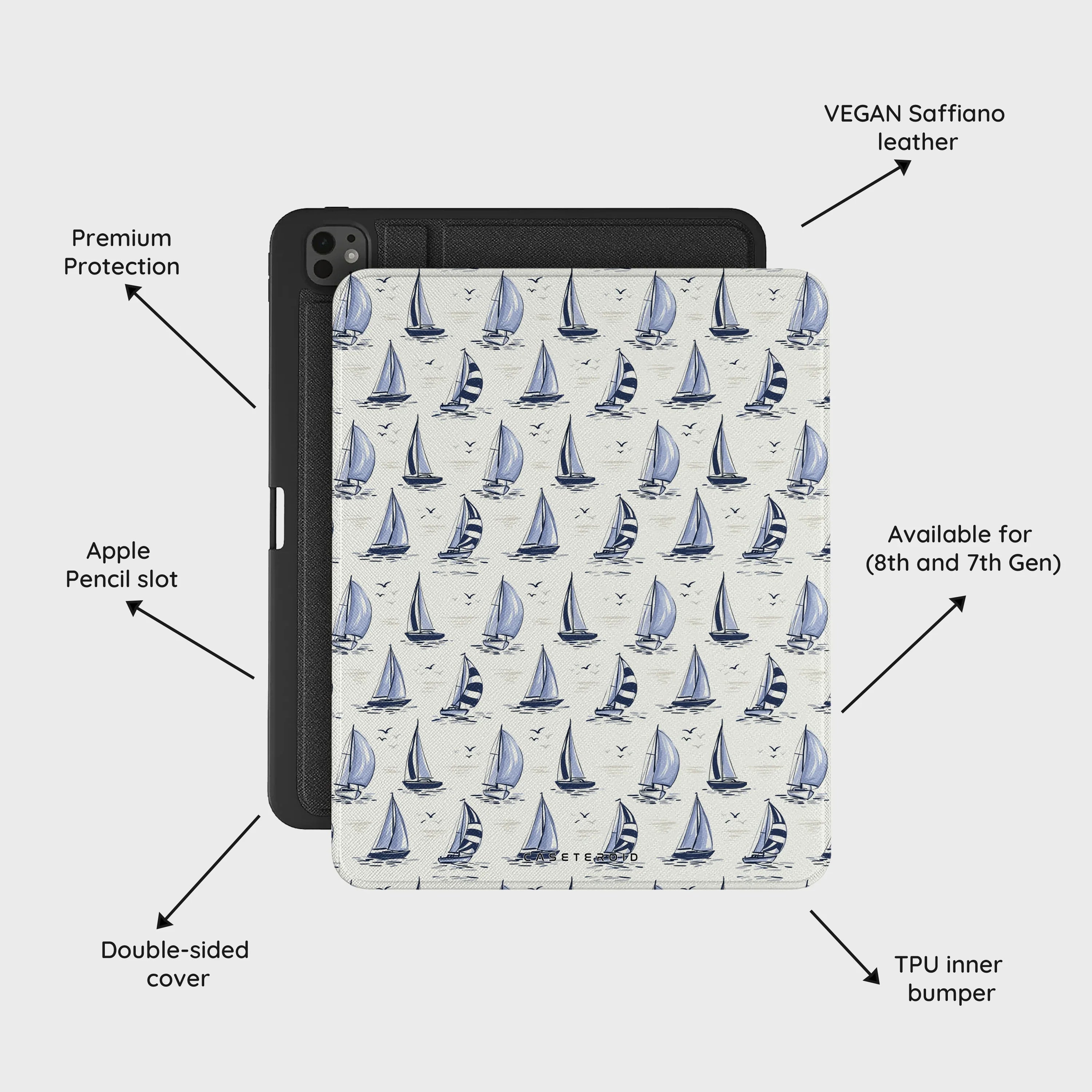 Sailing Away - iPad Pro 13 (8th/7th Gen) Case