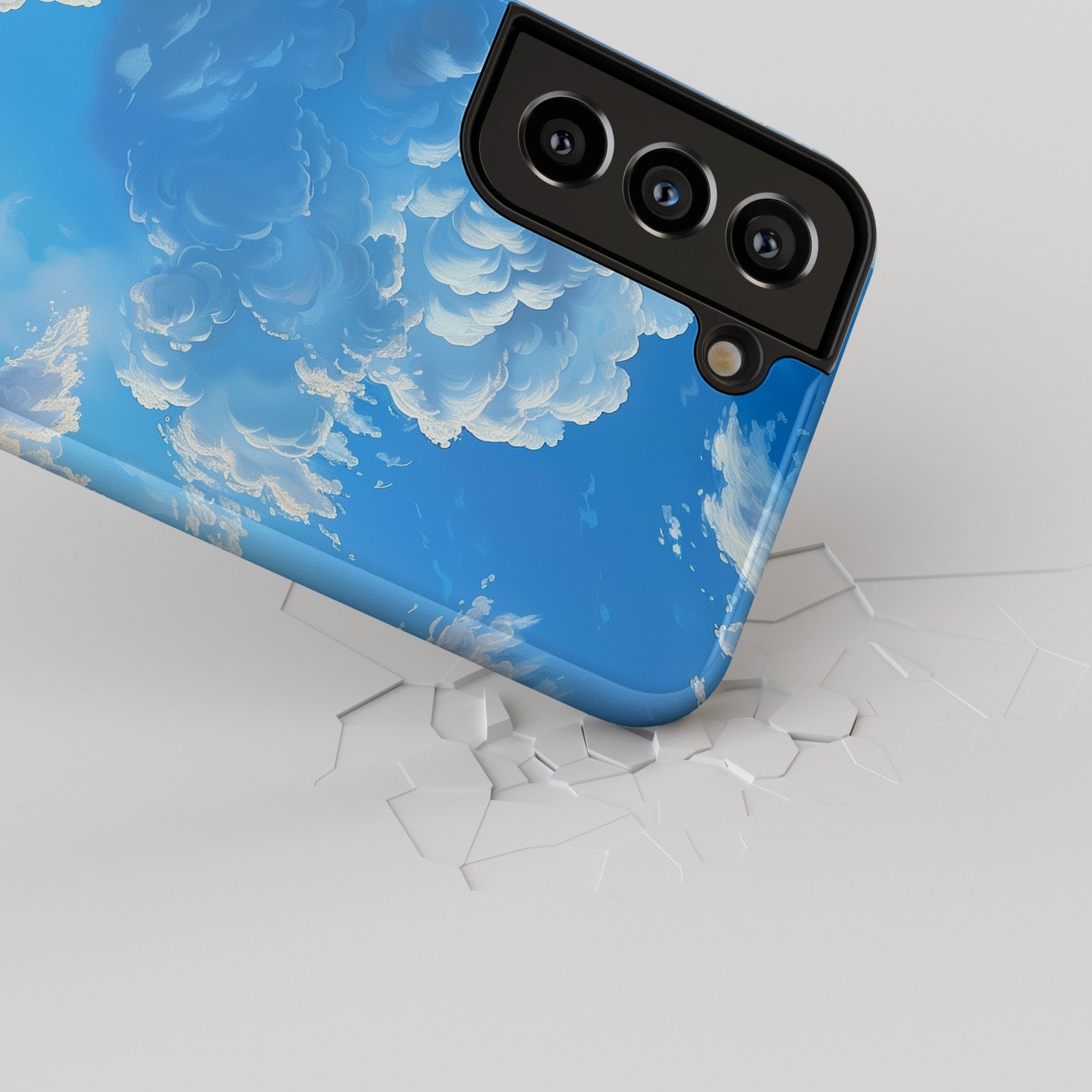 Samsung with case Falling