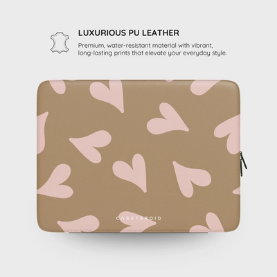 Sandy Hearts - Laptop Sleeve