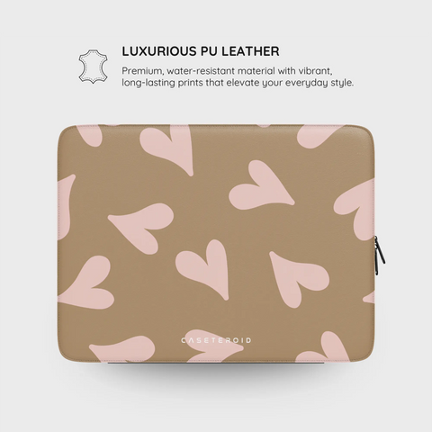 Sandy Hearts - Laptop Sleeve