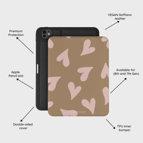Sandy Hearts - iPad Pro 11 (8th/7th Gen) Case