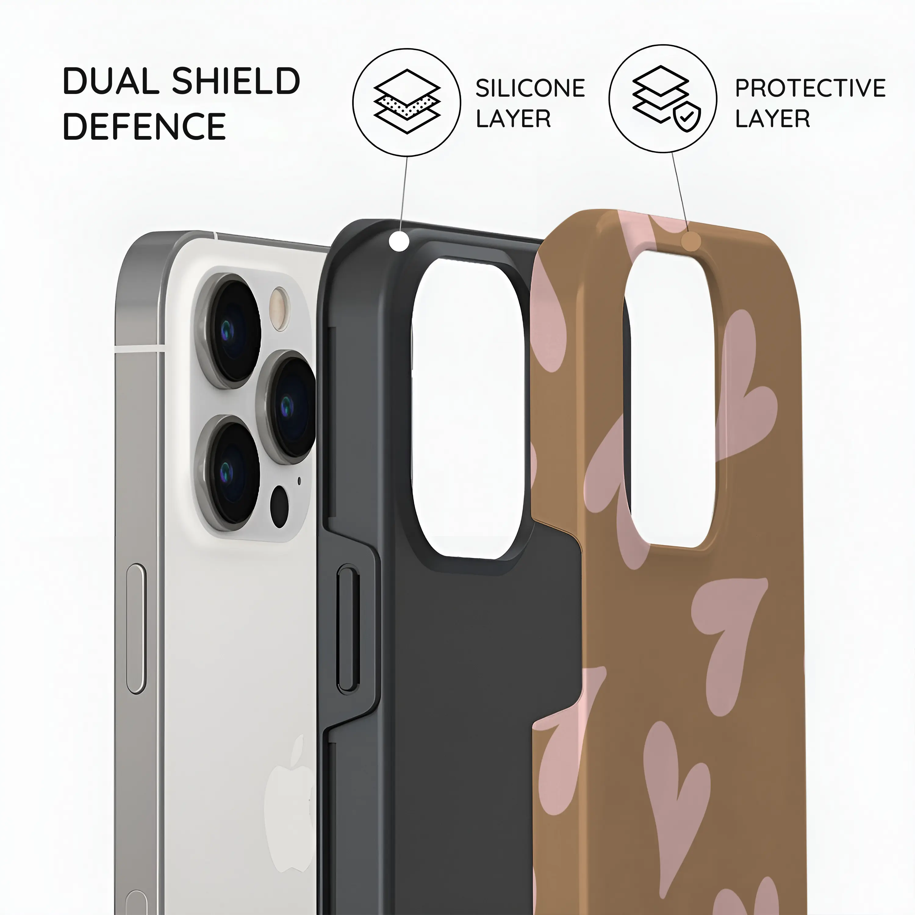Sandy Hearts - iPhone 13 Pro Max Case