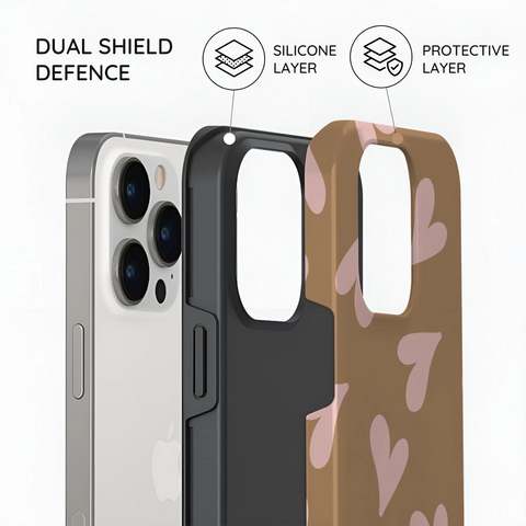 Sandy Hearts - iPhone 13 Pro Case