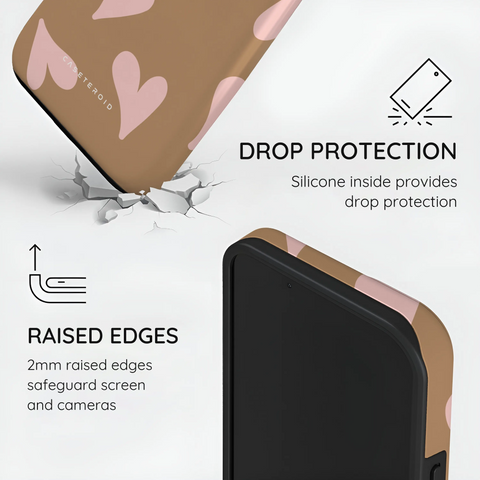 Sandy Hearts - iPhone 13 Case