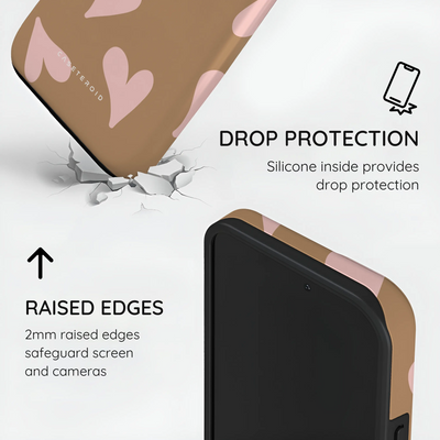 Sandy Hearts - iPhone 13 Mini Case