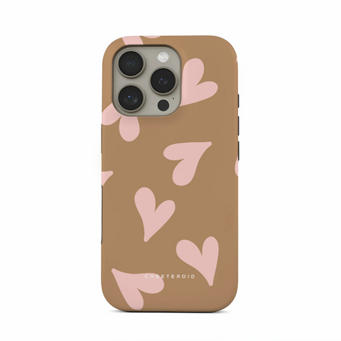 Sandy Hearts - iPhone 16 Pro Max Case