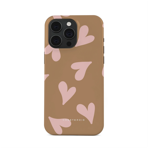 Sandy Hearts - iPhone 15 Pro Max Case