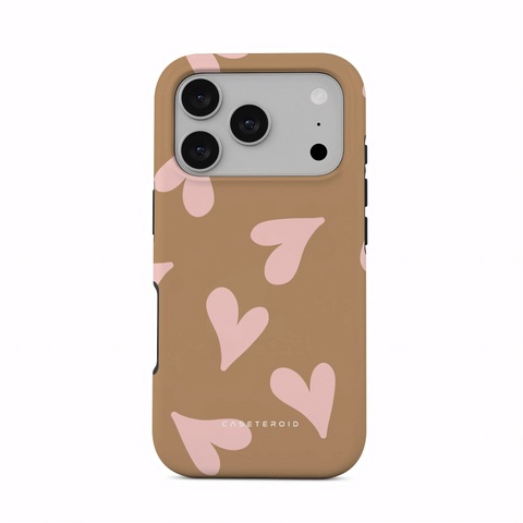 Sandy Hearts - iPhone 17 Pro Case