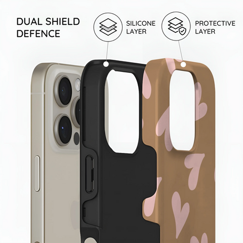 Sandy Hearts - iPhone 16 Pro Max Case