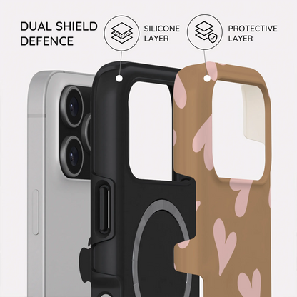 Sandy Hearts - iPhone 17 Pro Case