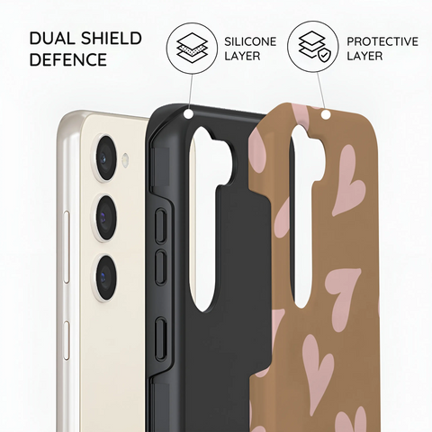 Sandy Hearts - Samsung Galaxy S23 Plus Case