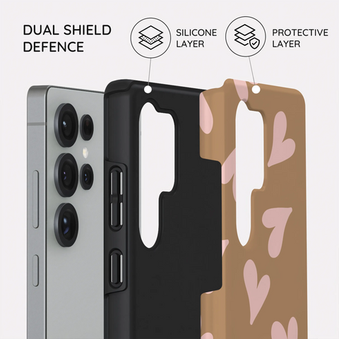 Sandy Hearts - Samsung Galaxy S25 Ultra Case