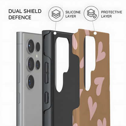 Sandy Hearts - Samsung Galaxy S24 Ultra Case