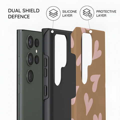 Sandy Hearts - Samsung Galaxy S23 Ultra Case