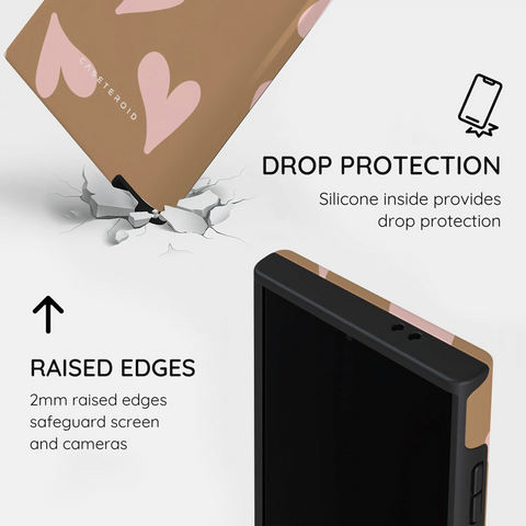 Sandy Hearts - Samsung Galaxy S24 Ultra Case