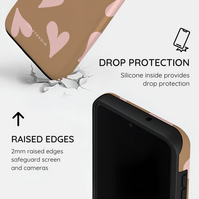 Sandy Hearts - Samsung Galaxy S23 Case