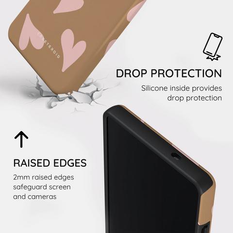 Sandy Hearts - Samsung Galaxy S25 Ultra Case