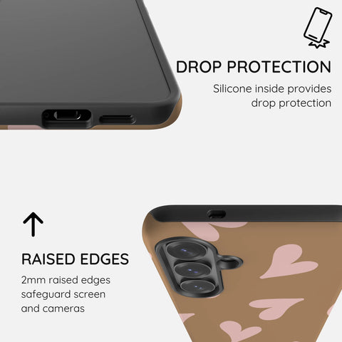 Sandy Hearts - Samsung Galaxy S23 Case