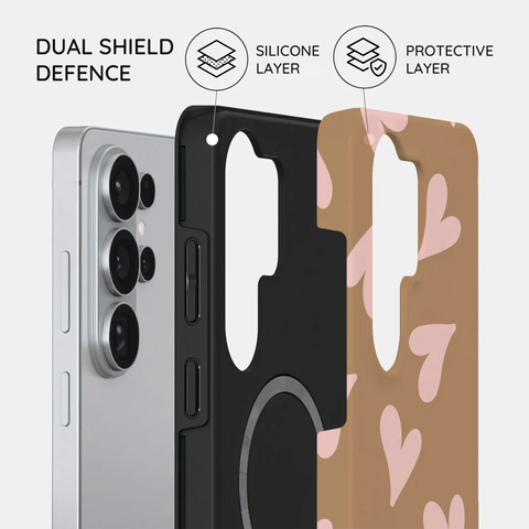 Sandy Hearts - Samsung Galaxy S26 Ultra Case