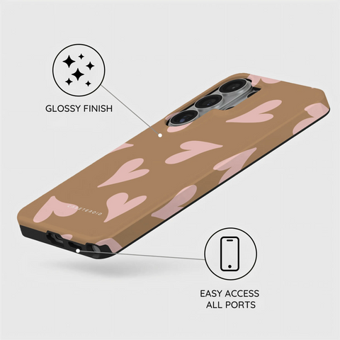Sandy Hearts - Samsung Galaxy S26 Ultra Case