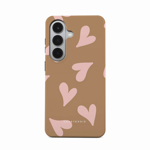 Sandy Hearts - Samsung Galaxy S26 Case