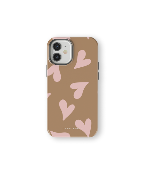 Sandy Hearts - iPhone 12 Mini Case