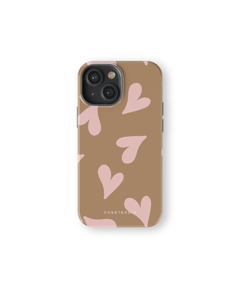 Sandy Hearts - iPhone 13 Mini Case